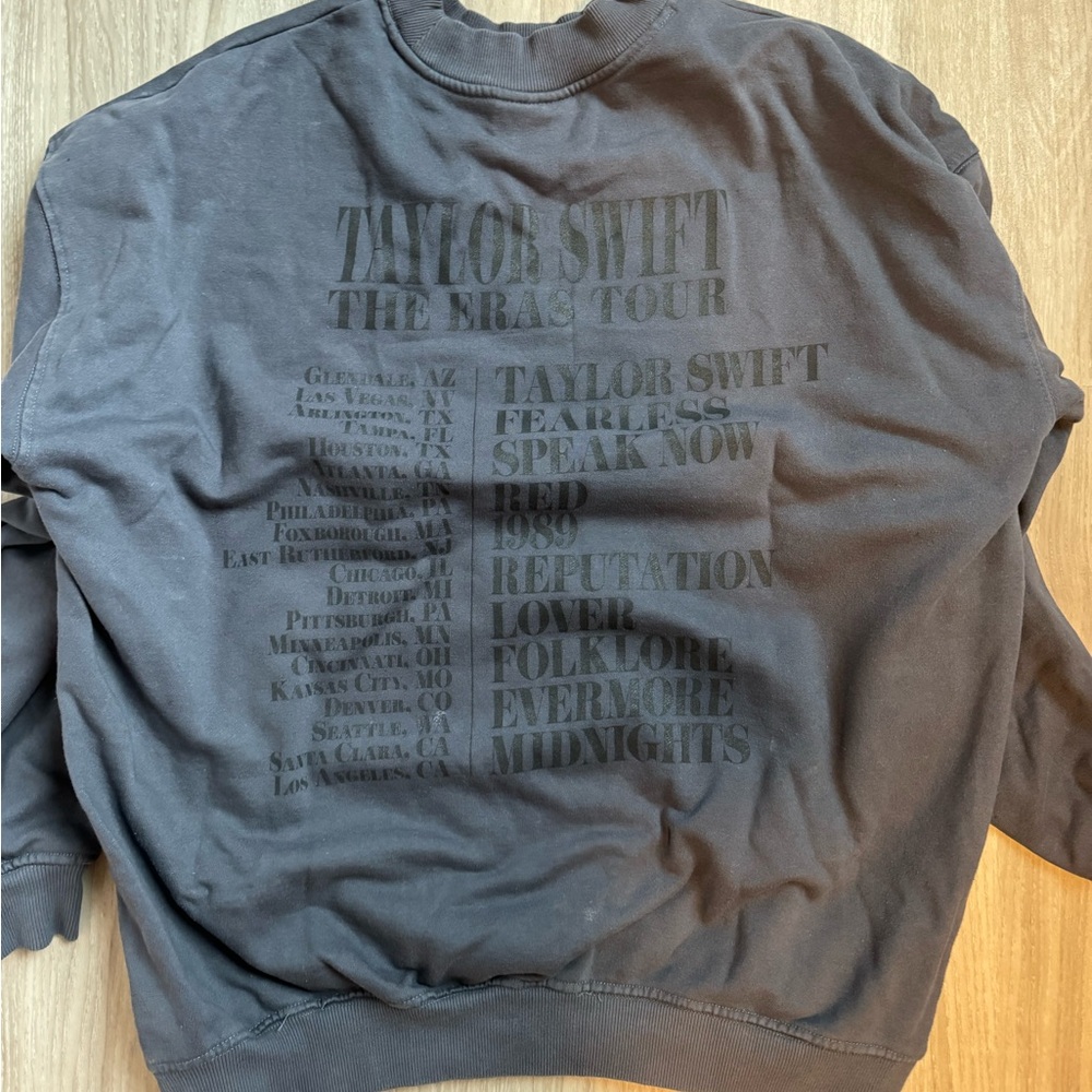 Taylor Swift Navy Blue Crewneck - M